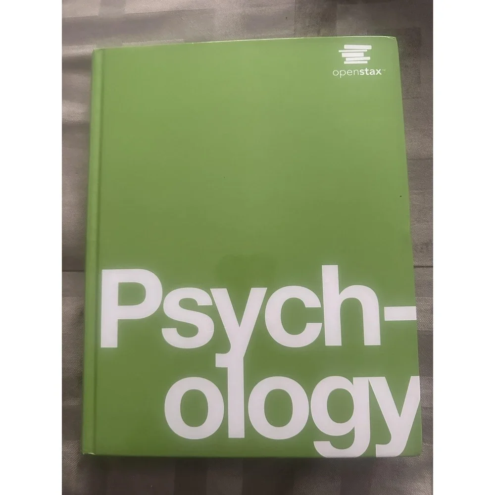 OpenStax Psychology Hardcover Textbook Rosie Spielman College Learning Rice‎